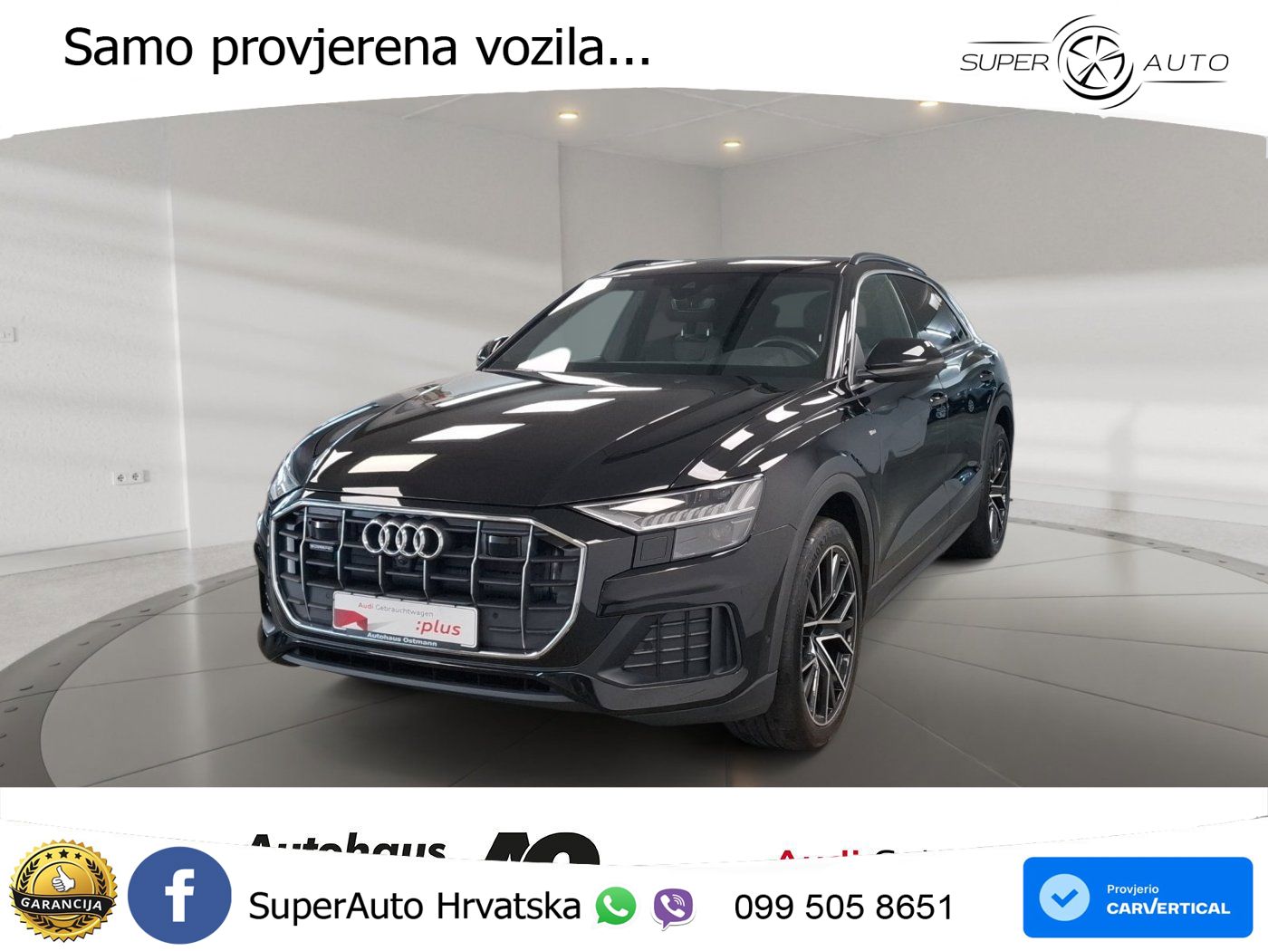 Audi Q8 50 TDI V6 (286 KS) quattro Tiptronic