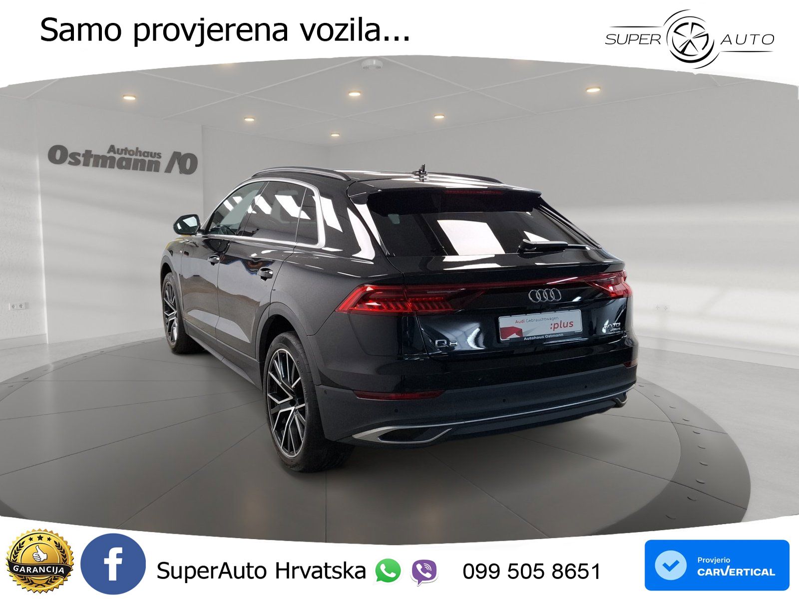Audi Q8 50 TDI V6 (286 KS) quattro Tiptronic