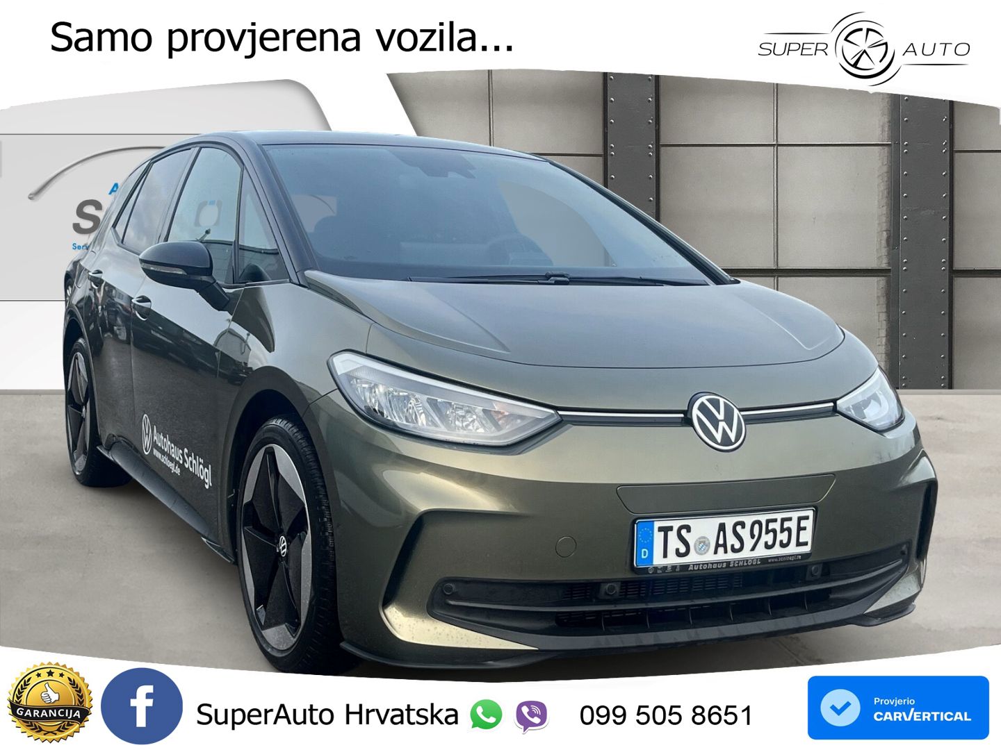 Volkswagen ID.3 Pro 62 kWh (204 KS)