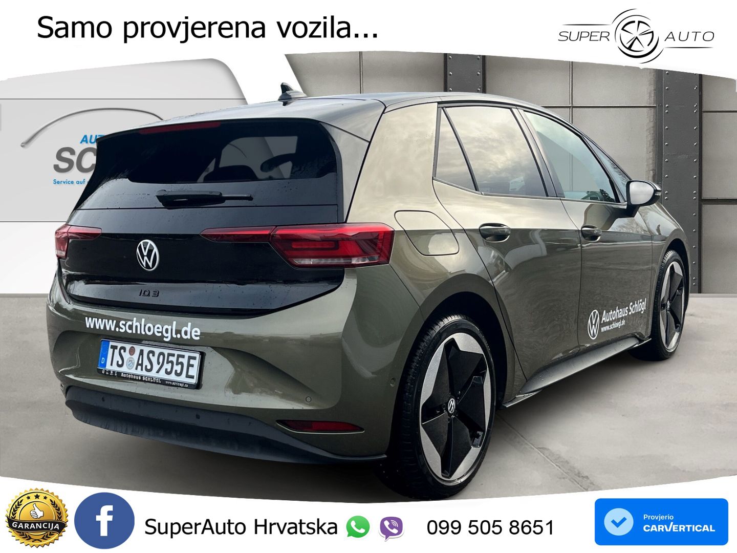 Volkswagen ID.3 Pro 62 kWh (204 KS)
