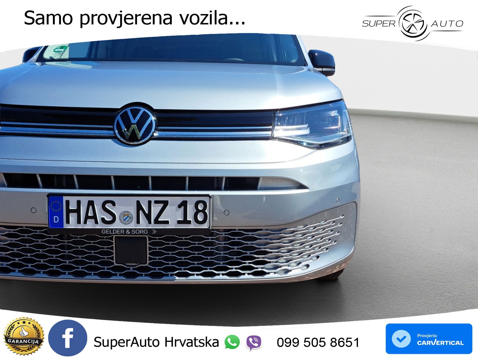 VW Caddy 102 KS