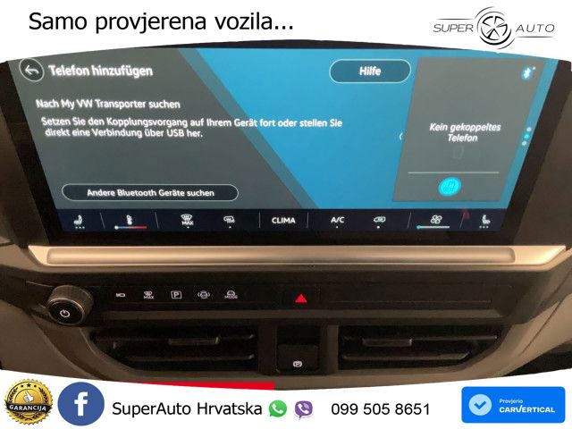 VW Transporter 150 KS LED+GR SJED+ACC