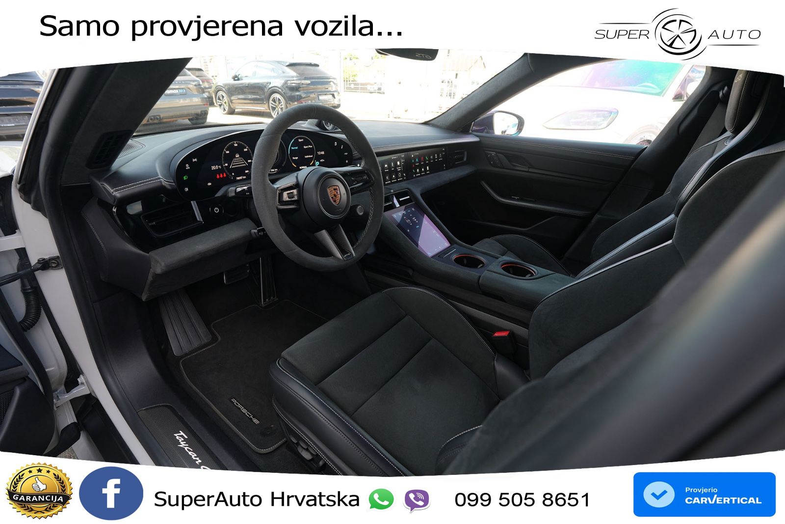 Porsche Taycan Sport Turismo GTS Performance Plus 93.4 kWh (598 KS)