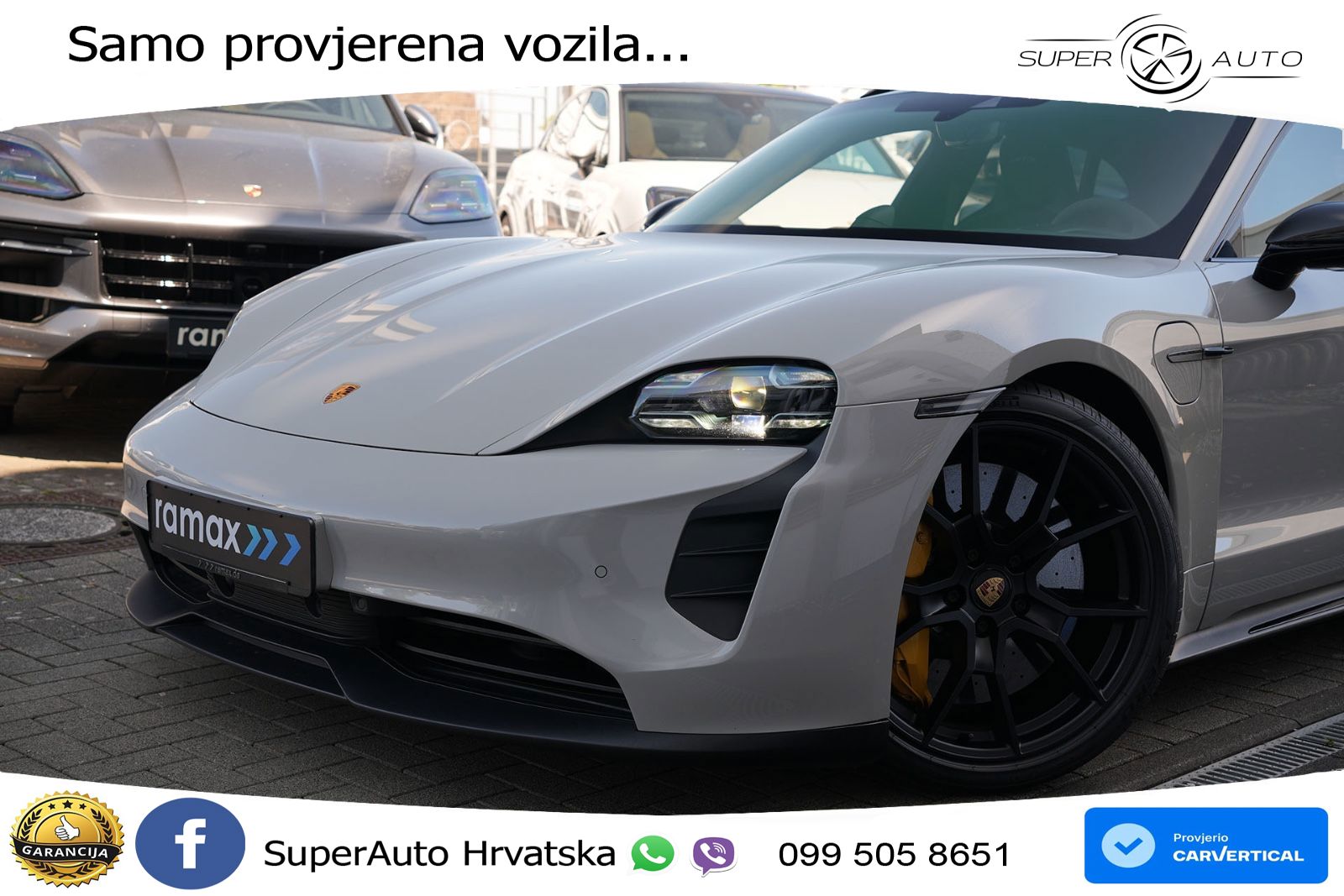 Porsche Taycan Sport Turismo GTS Performance Plus 93.4 kWh (598 KS)