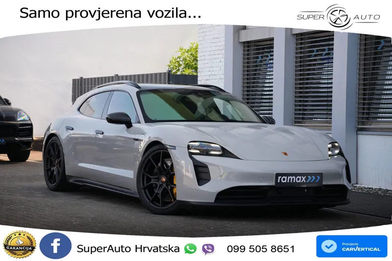 Porsche Taycan Sport Turismo GTS Performance Plus 93.4 kWh (598 KS)