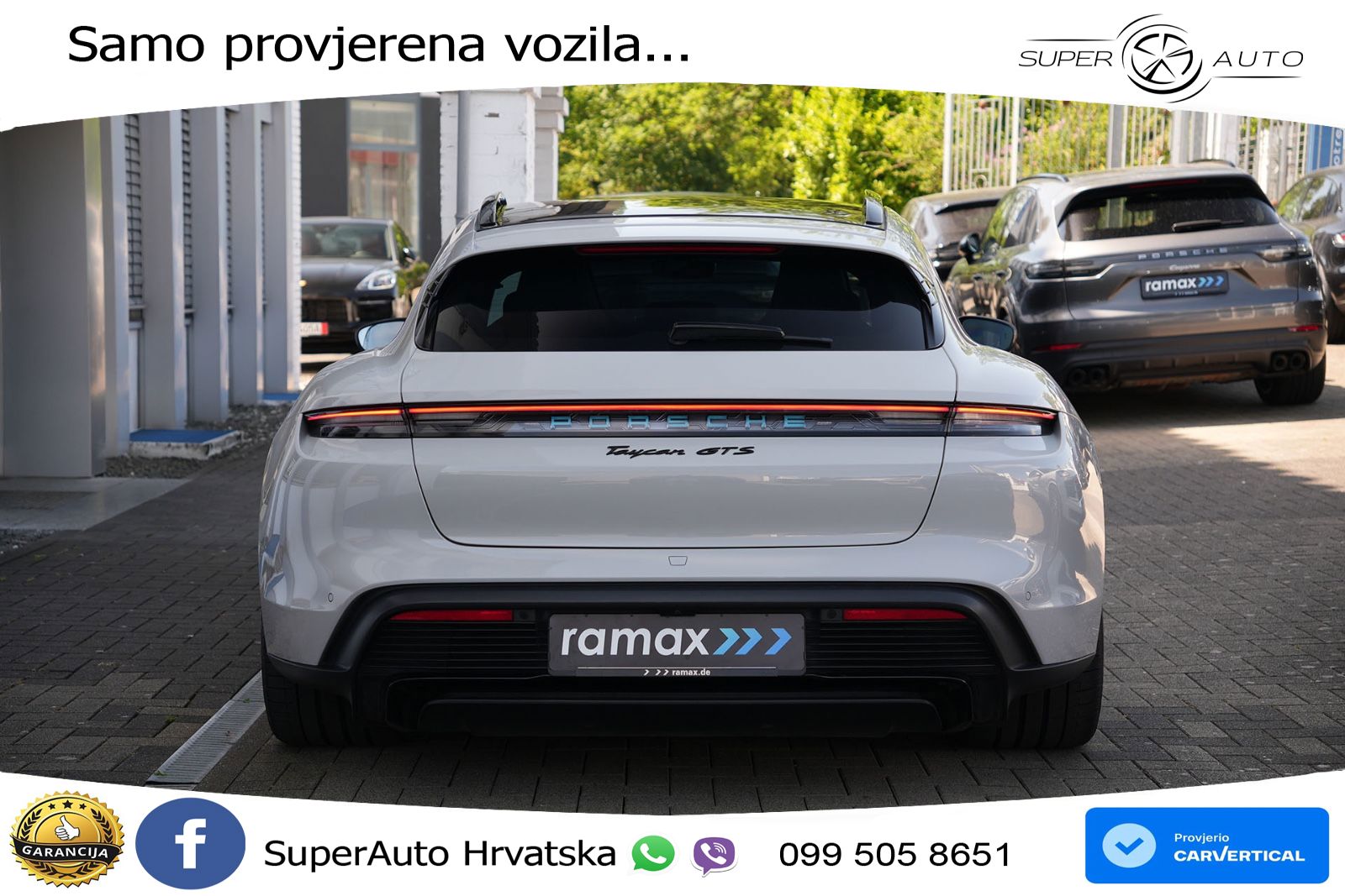 Porsche Taycan Sport Turismo GTS Performance Plus 93.4 kWh (598 KS)
