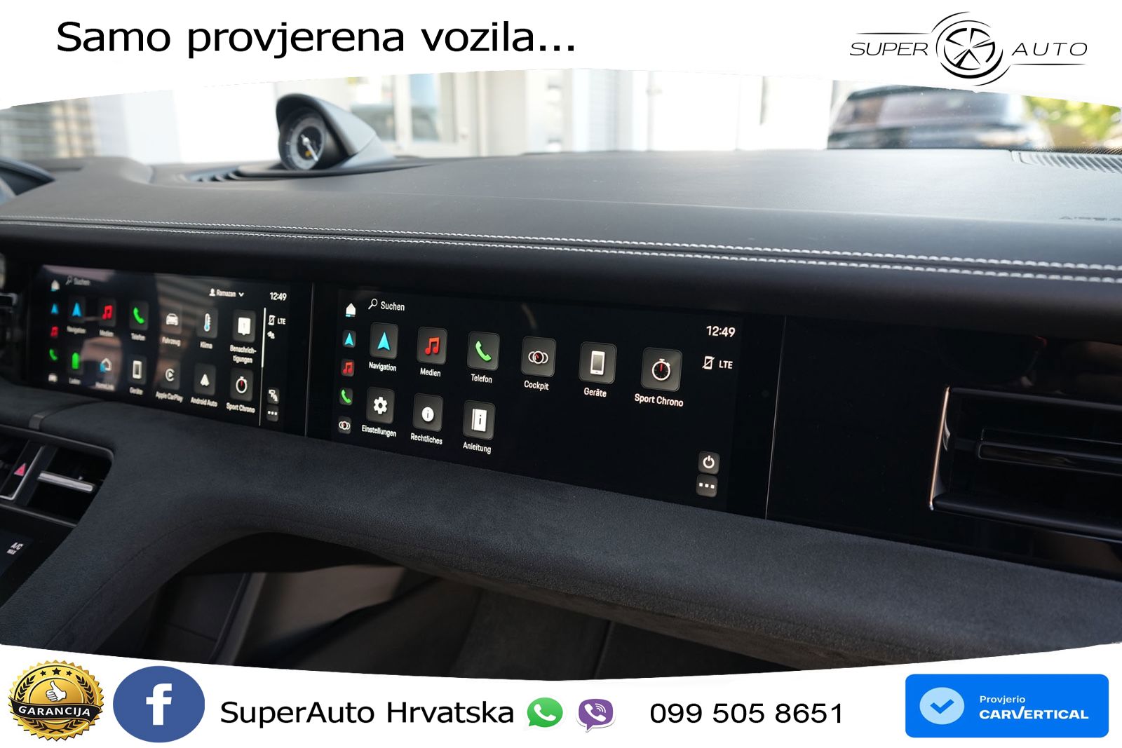 Porsche Taycan Sport Turismo GTS Performance Plus 93.4 kWh (598 KS)