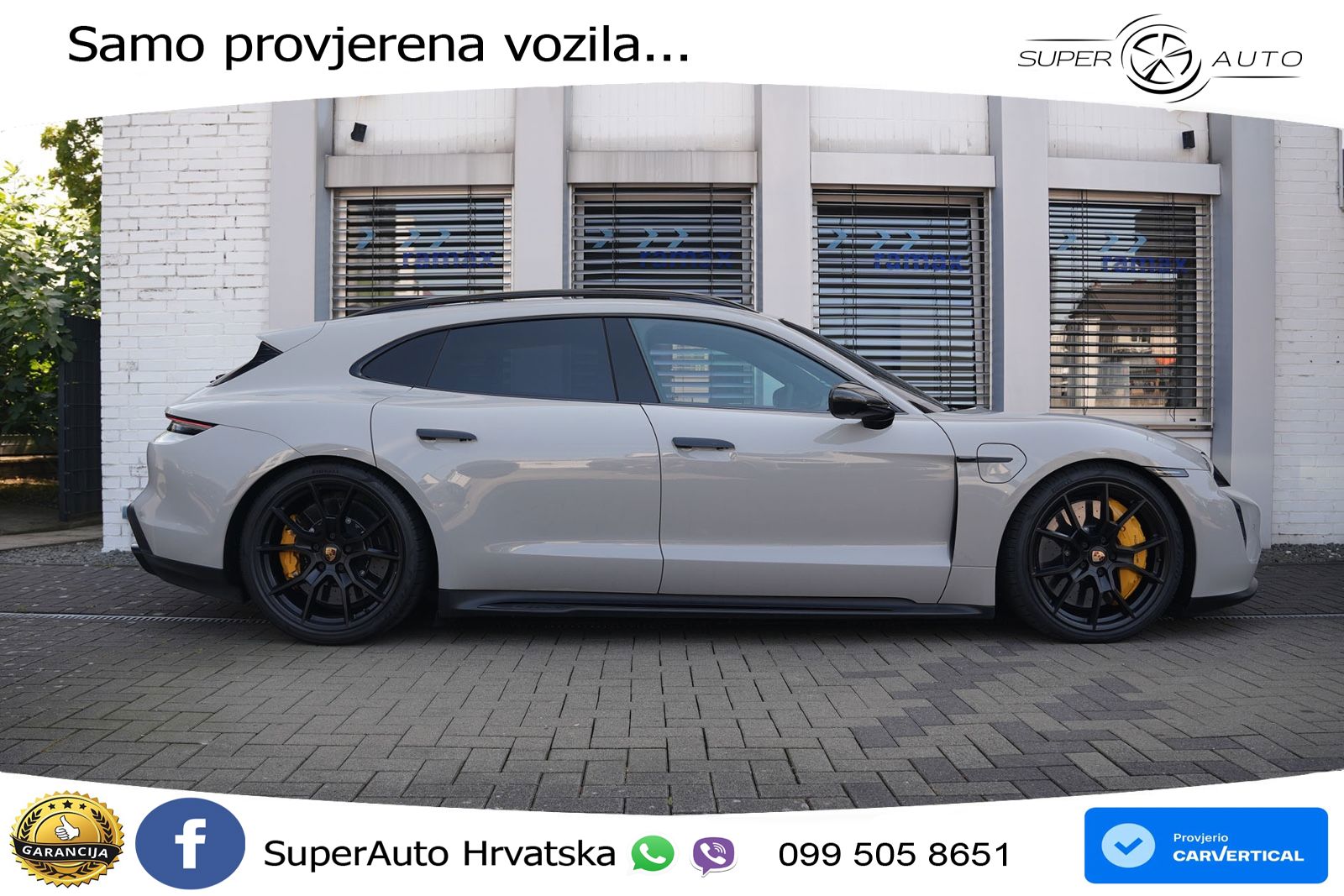 Porsche Taycan Sport Turismo GTS Performance Plus 93.4 kWh (598 KS)