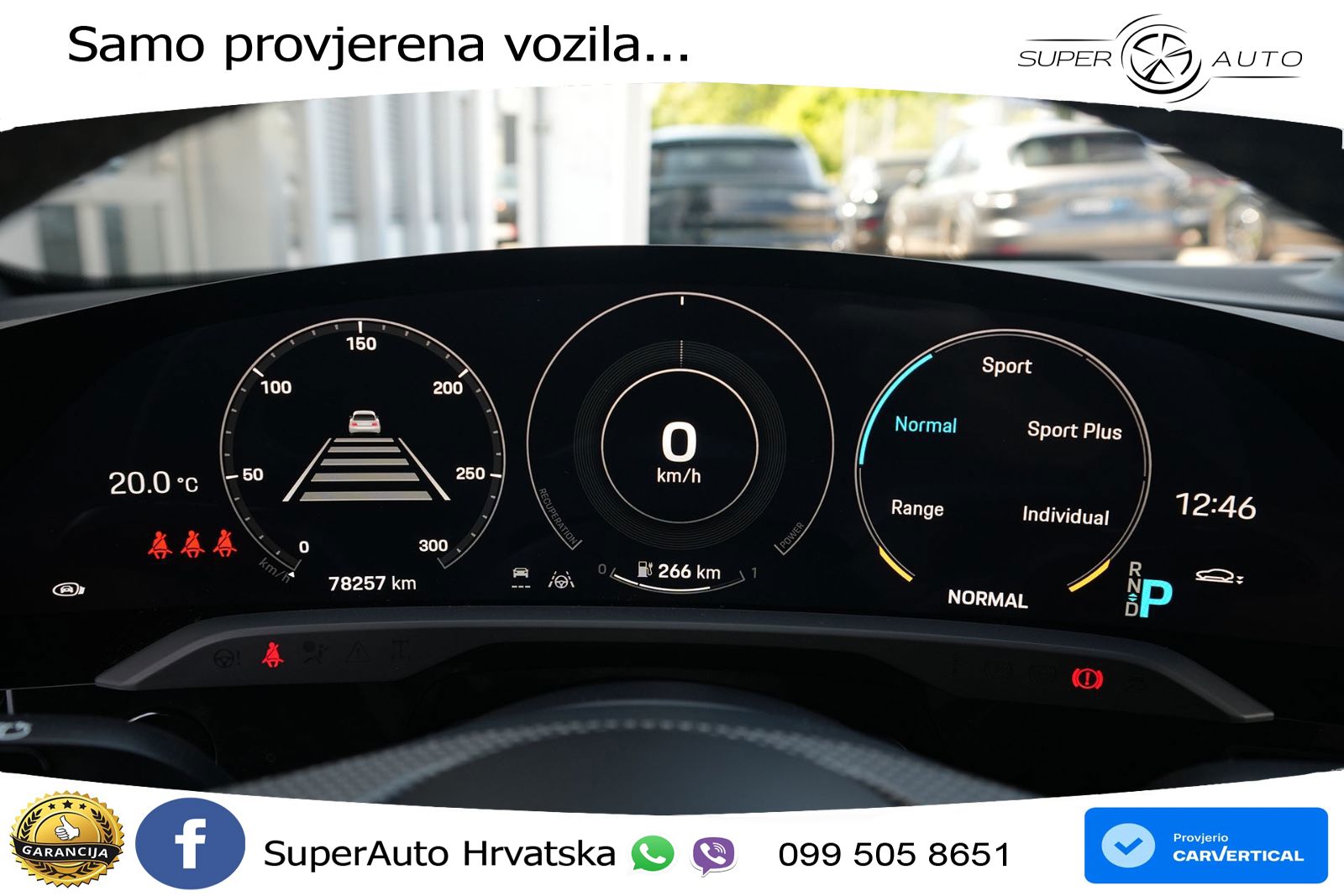 Porsche Taycan Sport Turismo GTS Performance Plus 93.4 kWh (598 KS)