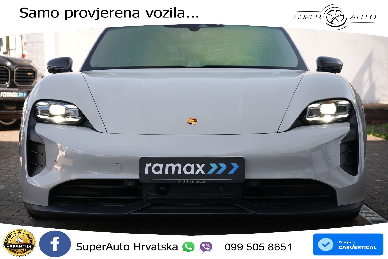 Porsche Taycan Sport Turismo GTS Performance Plus 93.4 kWh (598 KS)