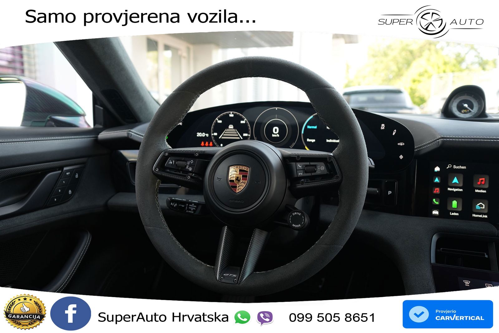 Porsche Taycan Sport Turismo GTS Performance Plus 93.4 kWh (598 KS)