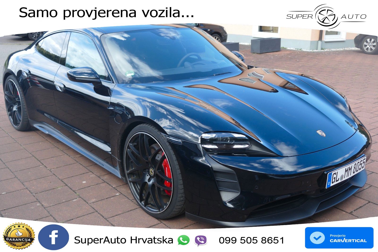 Porsche Taycan GTS Performance Plus 93.4 kWh (598 KS)
