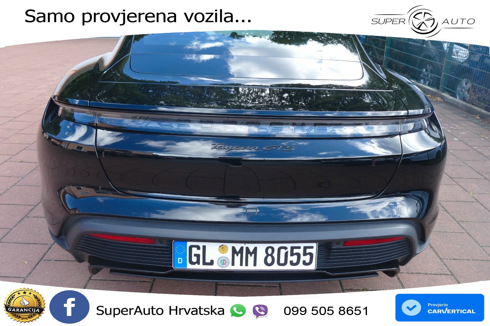 Porsche Taycan GTS Performance Plus 93.4 kWh (598 KS)