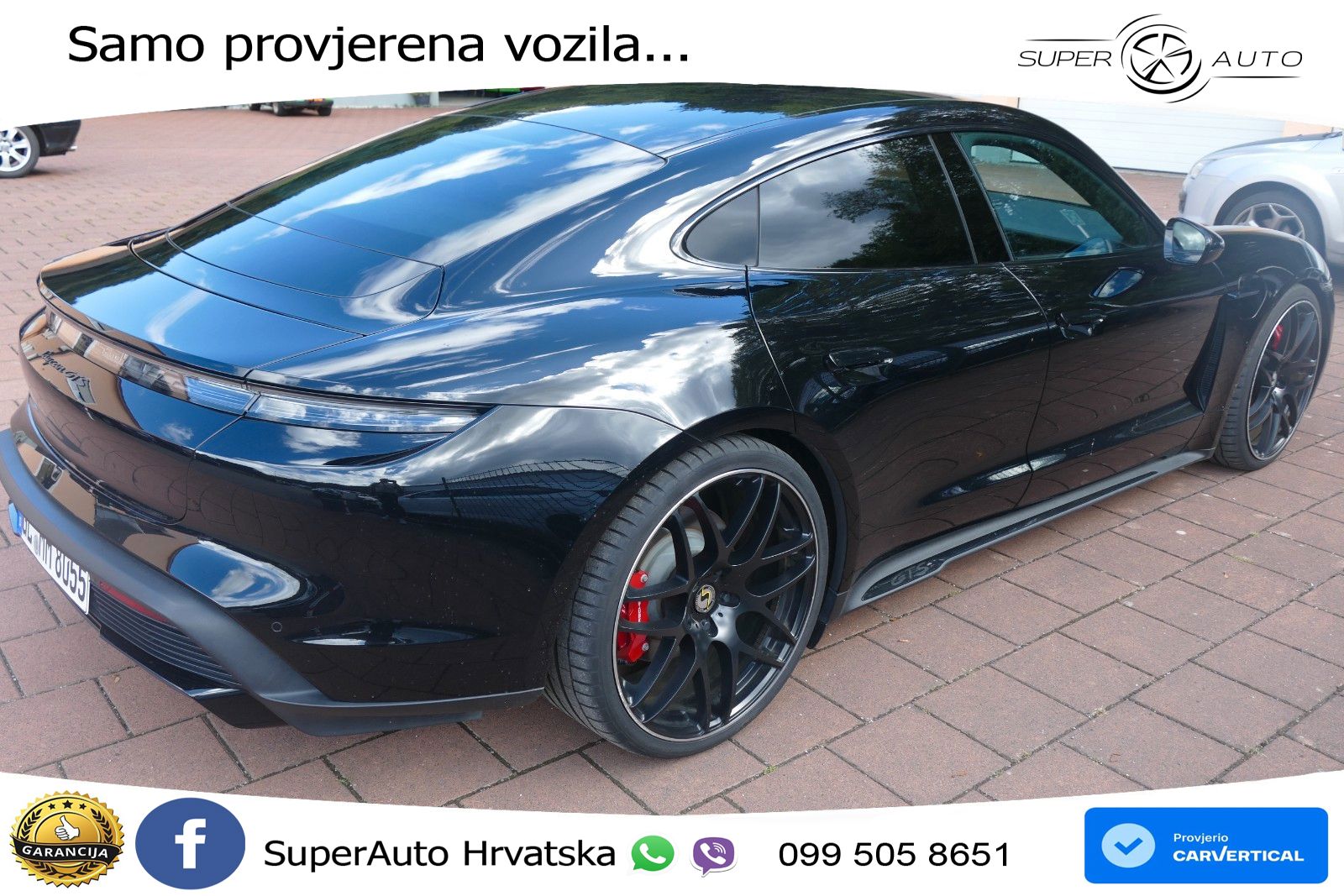 Porsche Taycan GTS Performance Plus 93.4 kWh (598 KS)