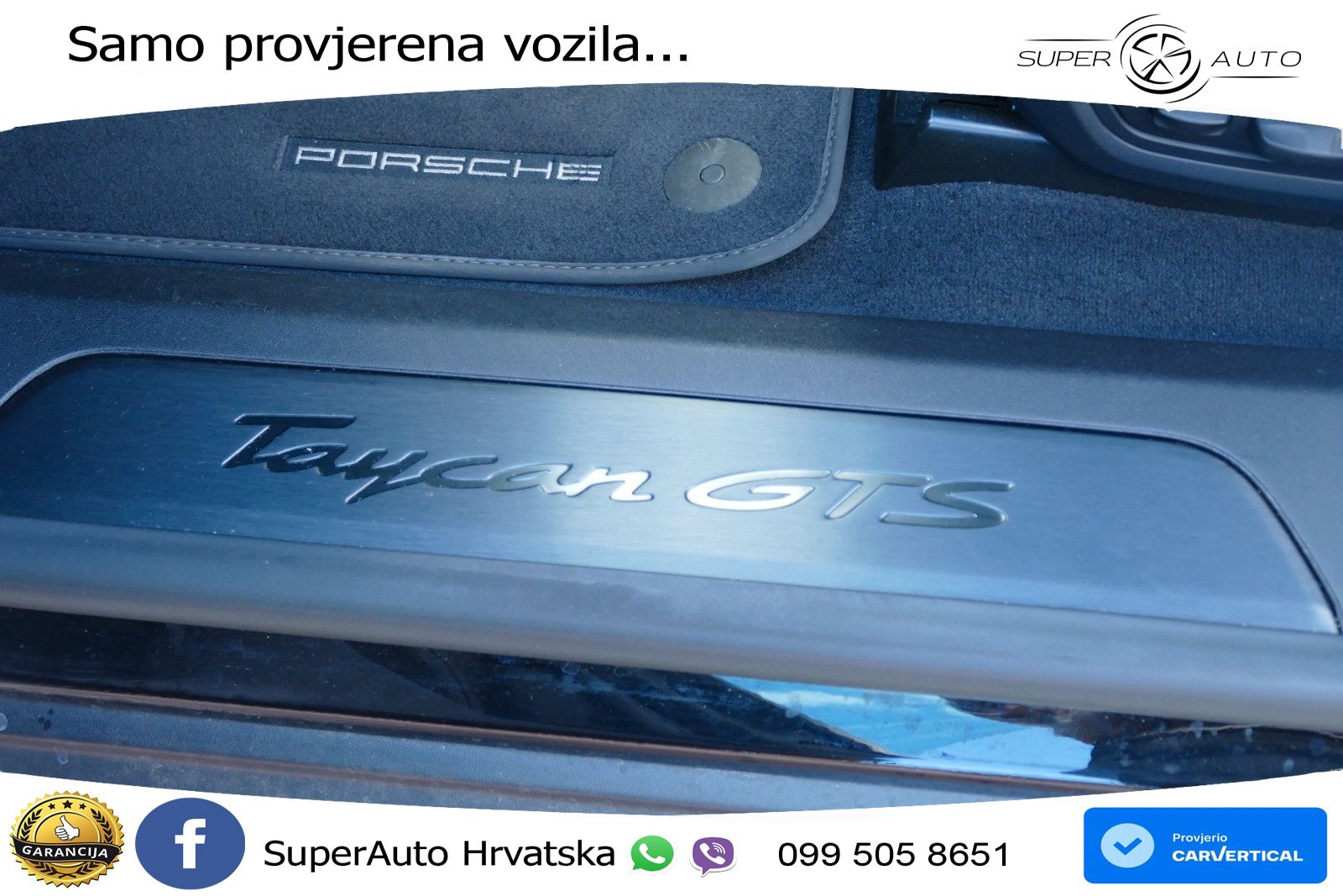 Porsche Taycan GTS Performance Plus 93.4 kWh (598 KS)