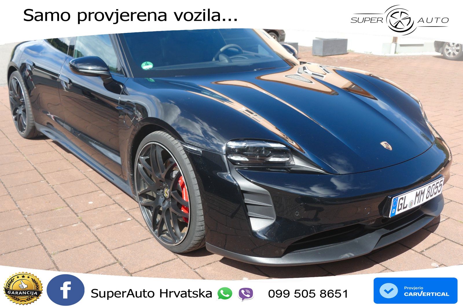 Porsche Taycan GTS Performance Plus 93.4 kWh (598 KS)