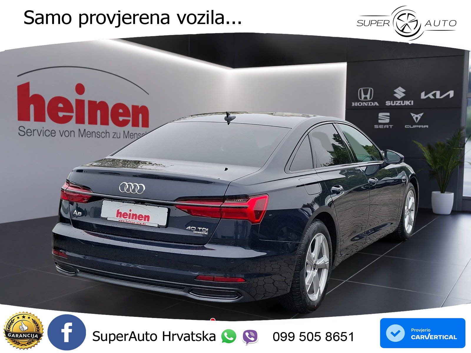 Audi A6 40 2.0TDI quatro LED+GR SJED+ACC