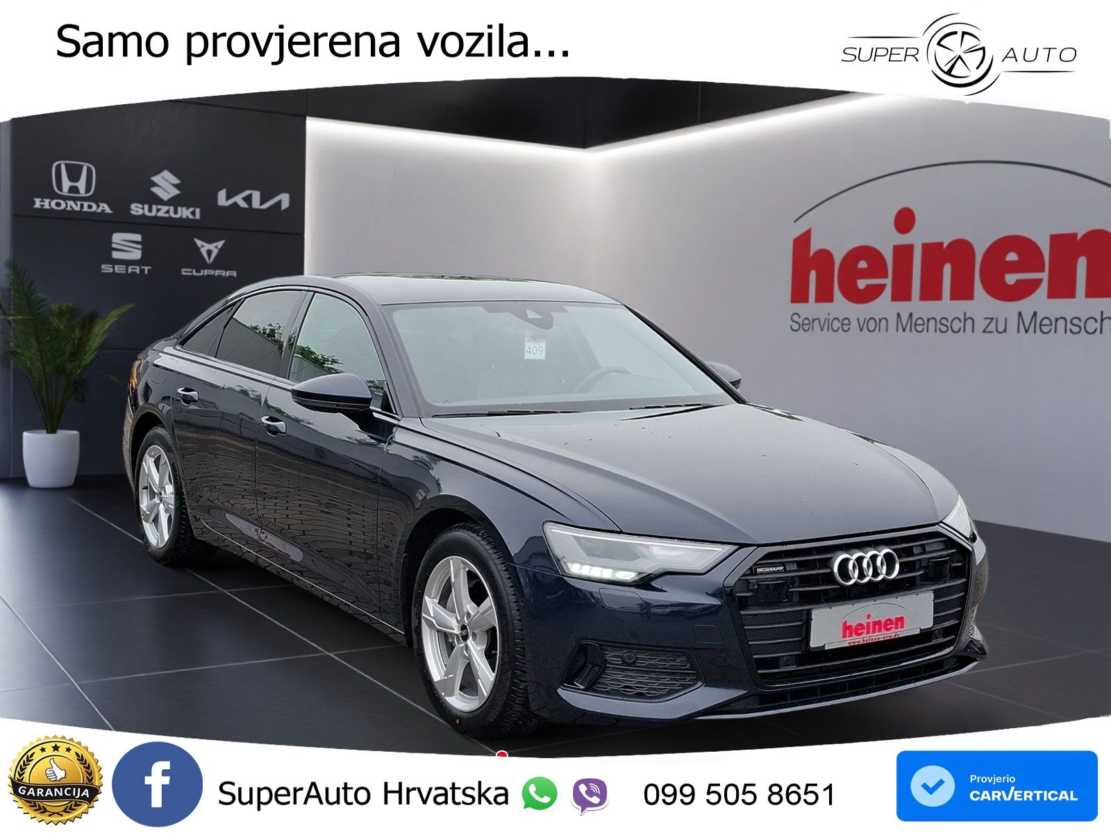 Audi A6 40 2.0TDI quatro LED+GR SJED+ACC