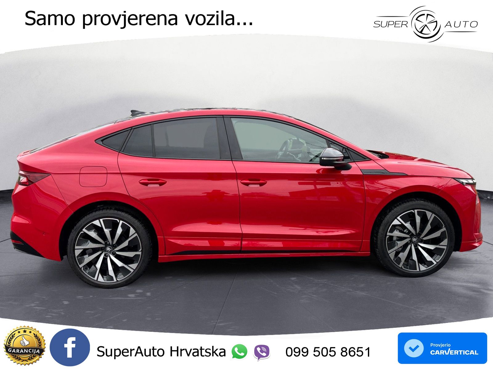 Škoda Enyaq Coupe iV 85 82 kWh (286 KS) SportLine LED+GR SJED+ACC
