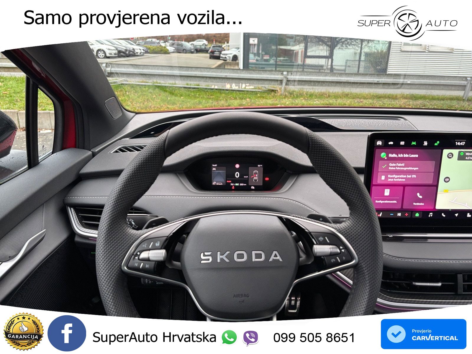 Škoda Enyaq Coupe iV 85 82 kWh (286 KS) SportLine LED+GR SJED+ACC