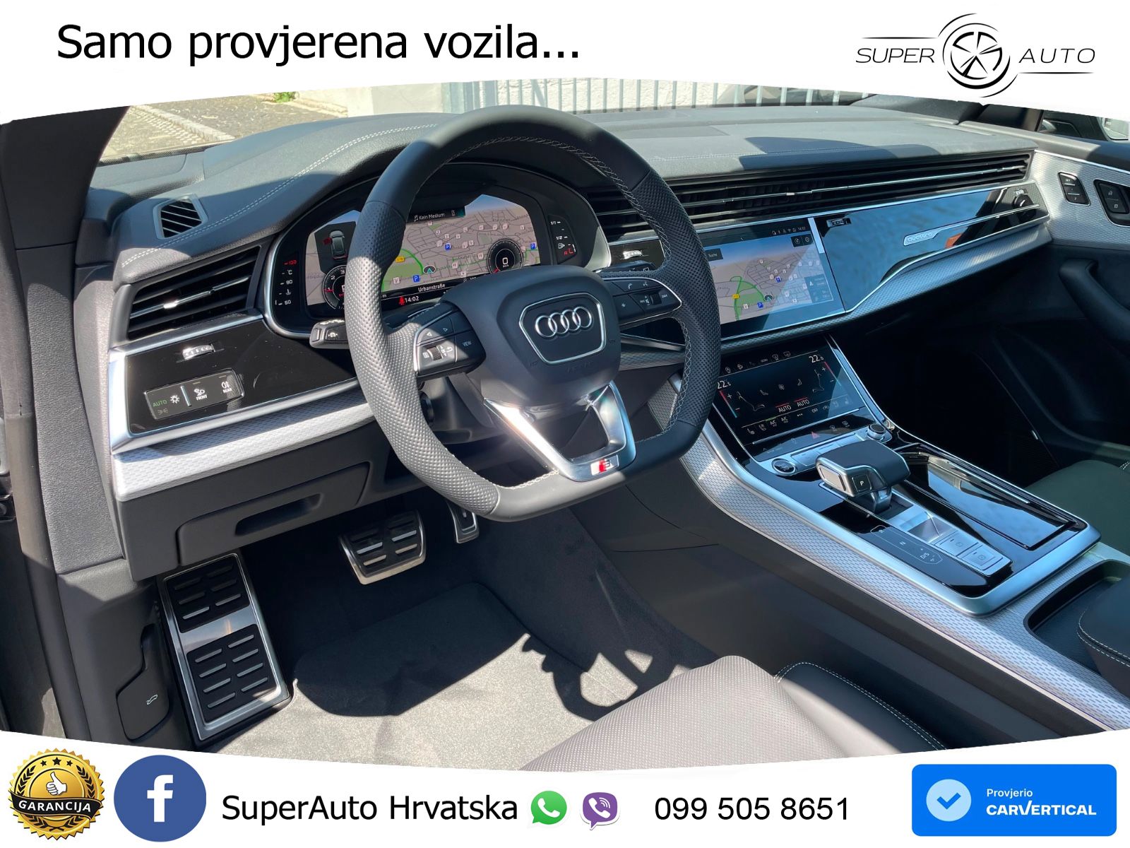 Audi Q8 50 TDI V6 (286 KS) quattro Tiptronic S line