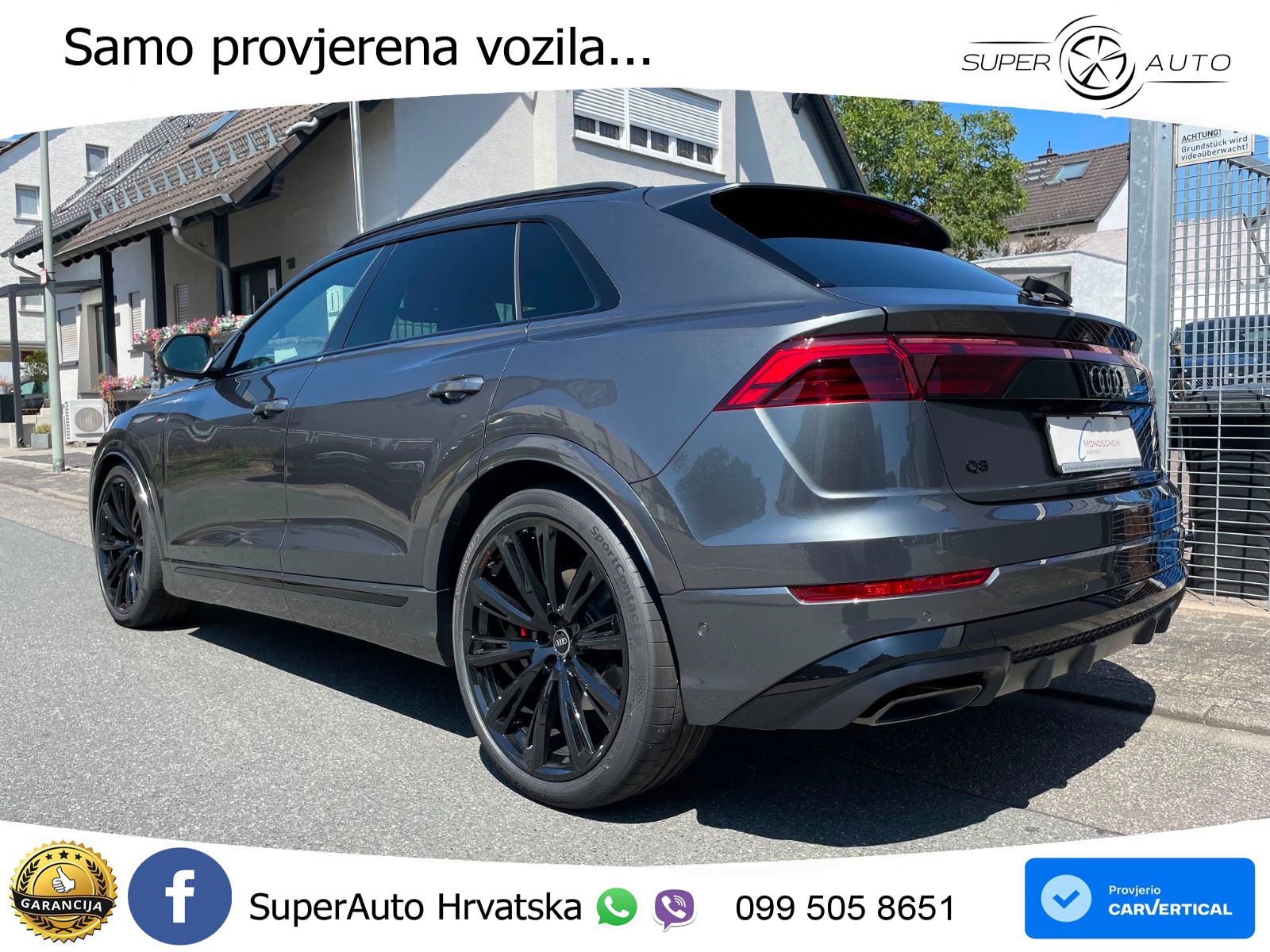 Audi Q8 50 TDI V6 (286 KS) quattro Tiptronic S line