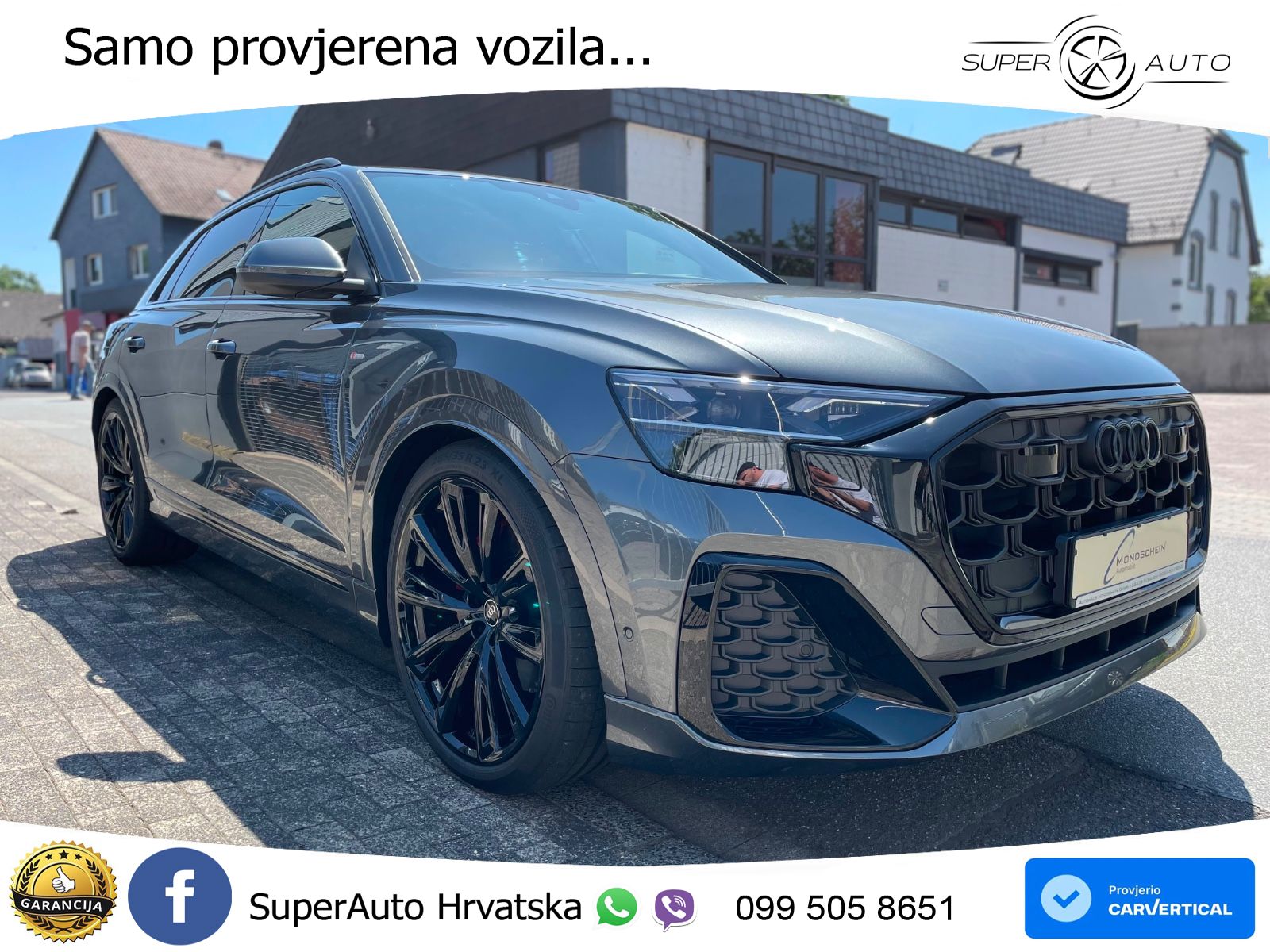 Audi Q8 50 TDI V6 (286 KS) quattro Tiptronic S line