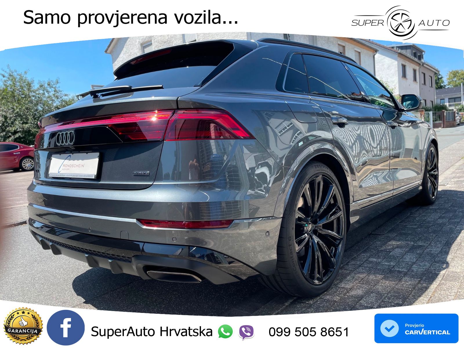 Audi Q8 50 TDI V6 (286 KS) quattro Tiptronic S line