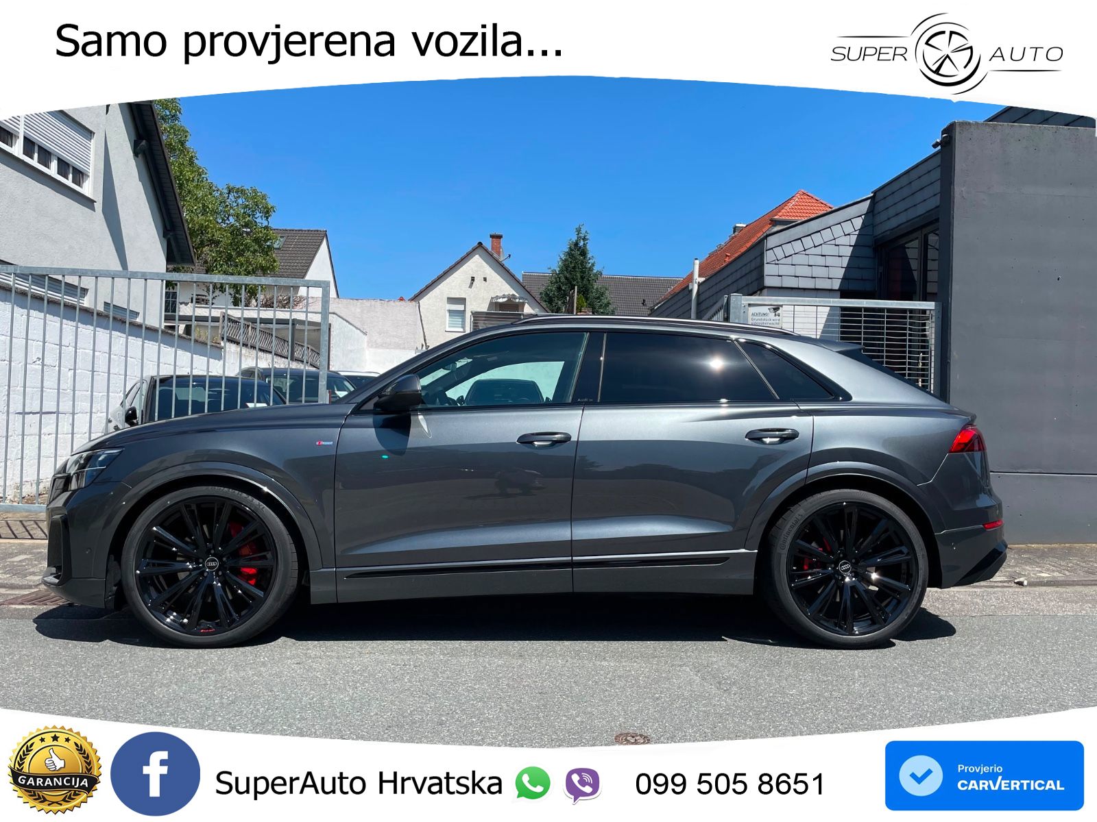 Audi Q8 50 TDI V6 (286 KS) quattro Tiptronic S line