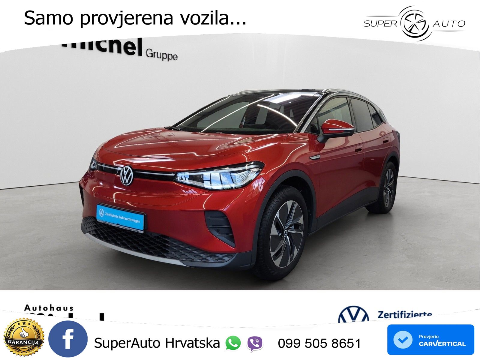 Volkswagen ID.4 Pro Performance 82 kWh (204 KS)