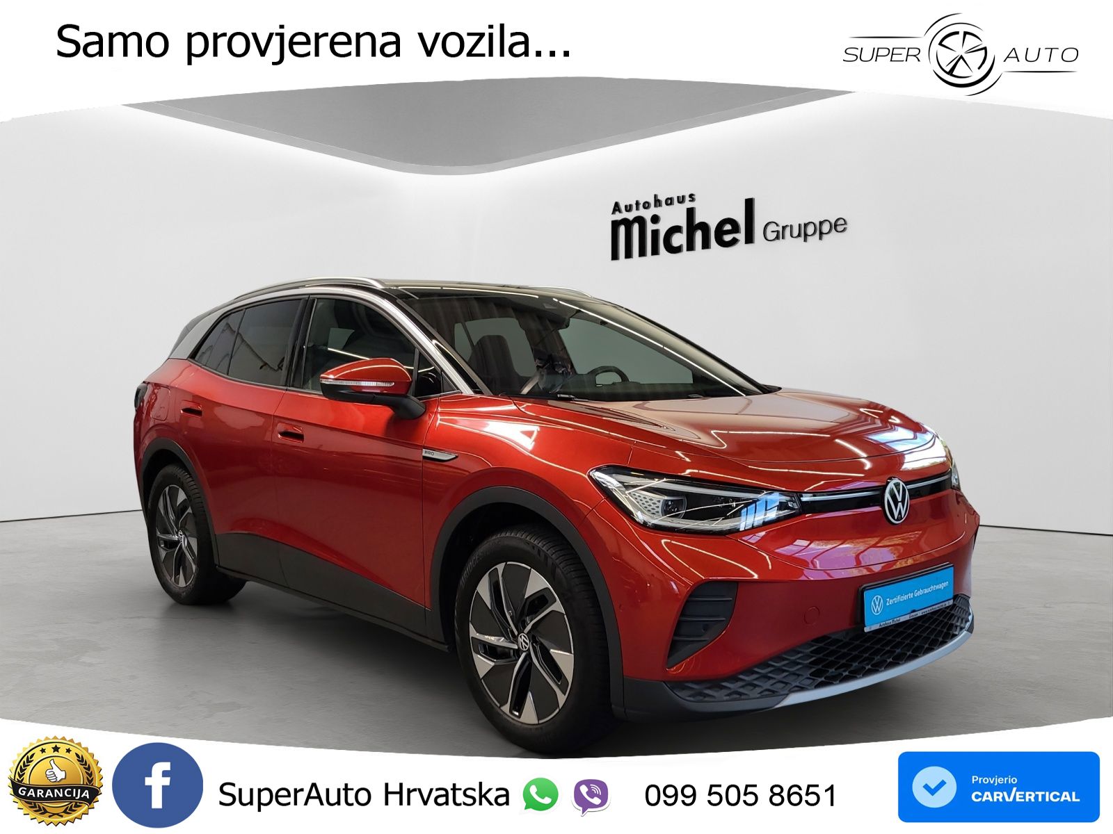 Volkswagen ID.4 Pro Performance 82 kWh (204 KS)