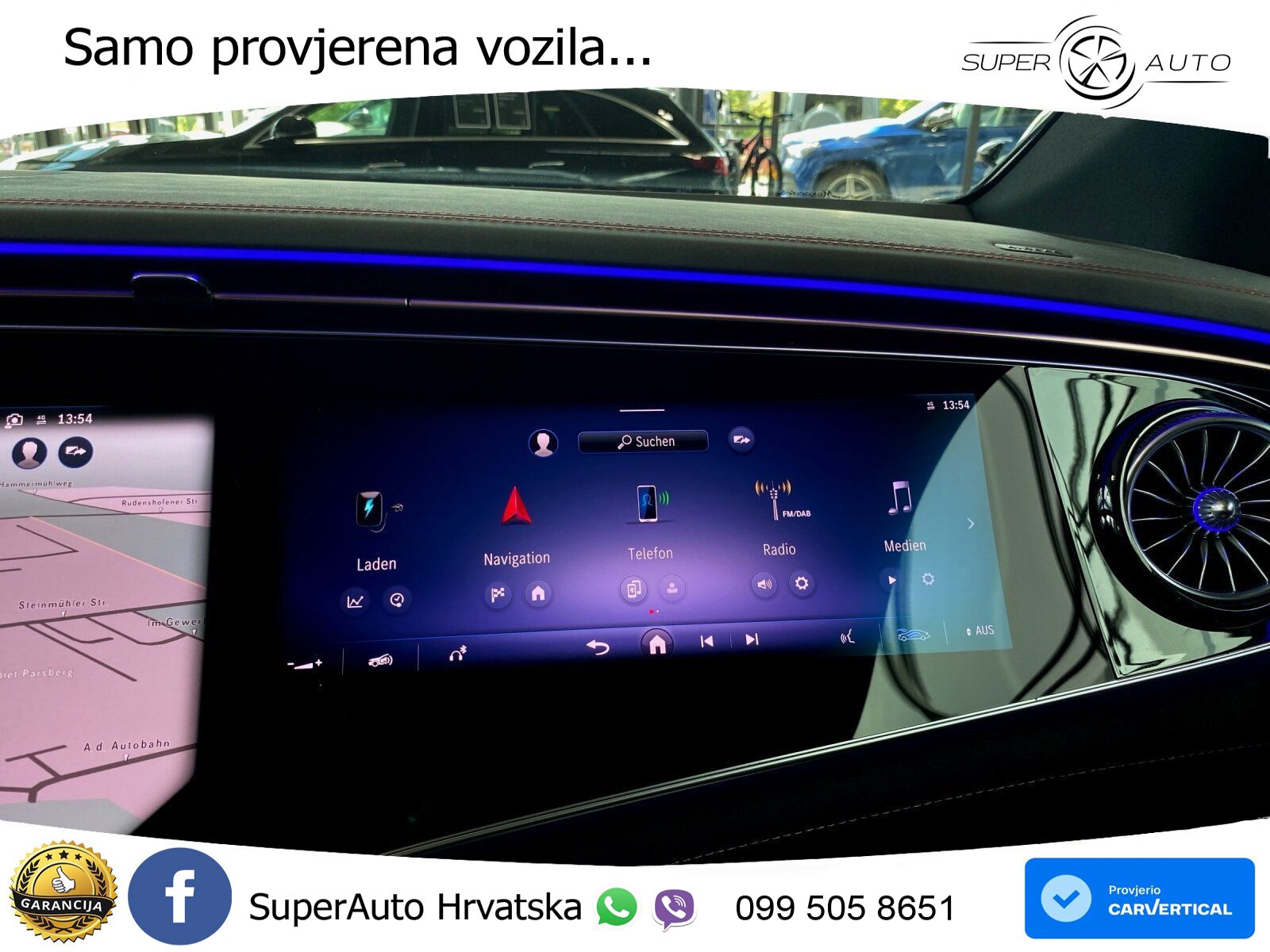 Mercedes EQE AMG 43 100 kWh (476 KS) 4MATIC ZRAČNI+ACC+GR SJED+KAM+PANO