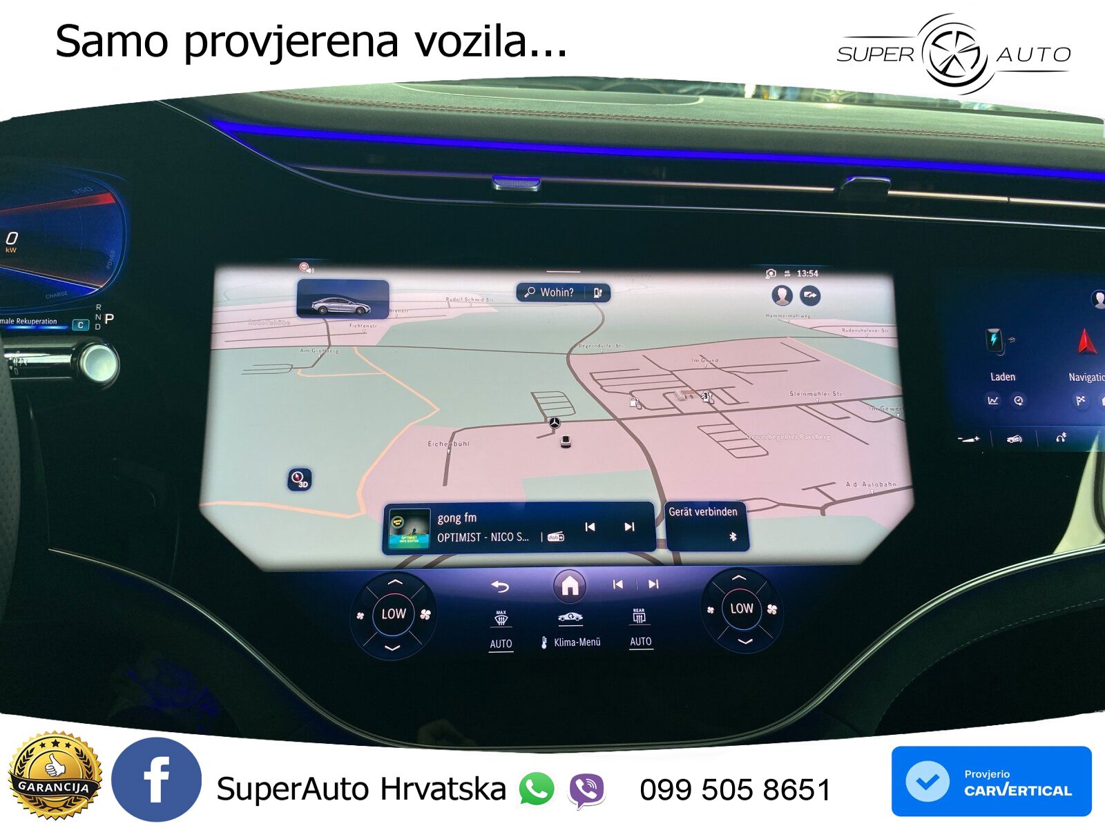 Mercedes EQE AMG 43 100 kWh (476 KS) 4MATIC ZRAČNI+ACC+GR SJED+KAM+PANO