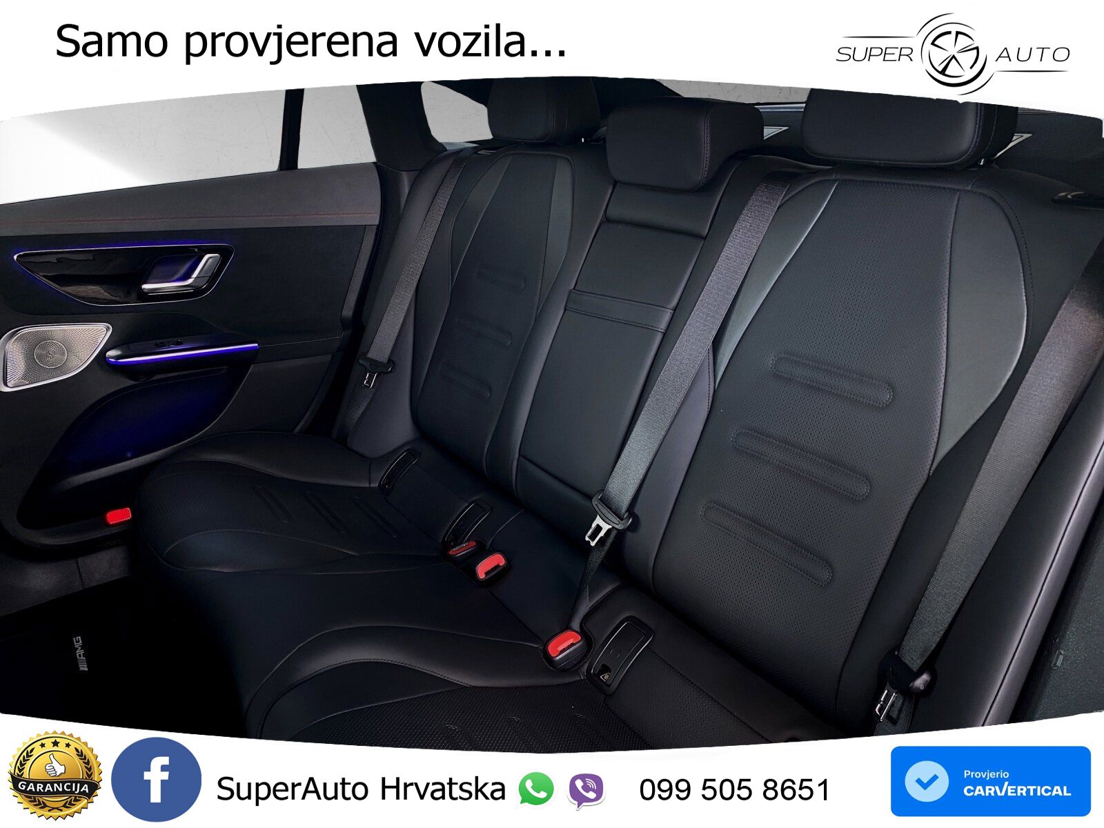 Mercedes EQE AMG 43 100 kWh (476 KS) 4MATIC ZRAČNI+ACC+GR SJED+KAM+PANO