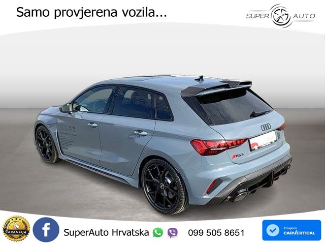 Audi RS3 Sportback 2.5 TFSI (400 KS) quattro S tronic LED+GR SJED+ACC