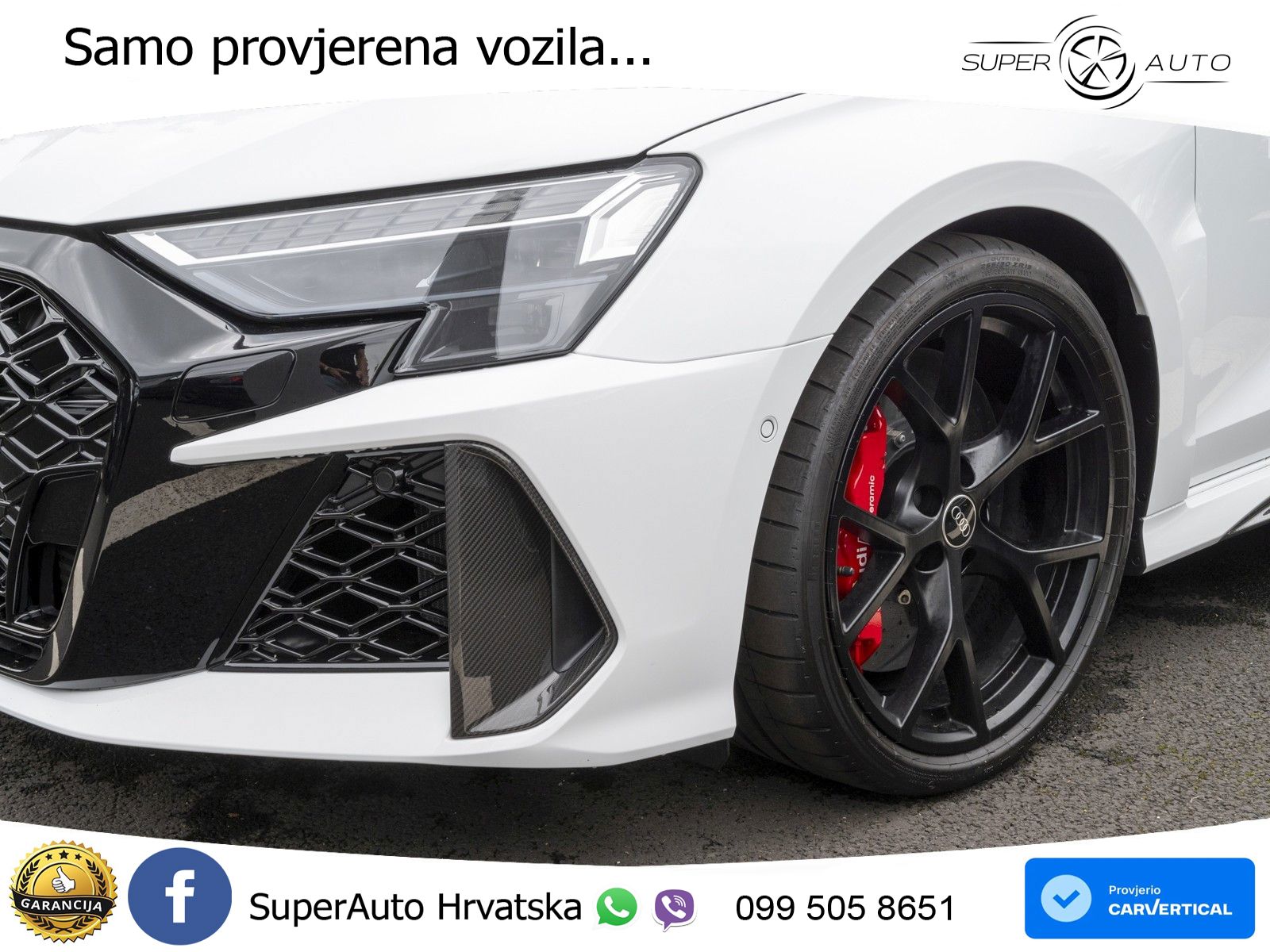 Audi RS3 Sportback 2.5 TFSI (400 KS) quattro S tronic LED+GR SJED+ACC