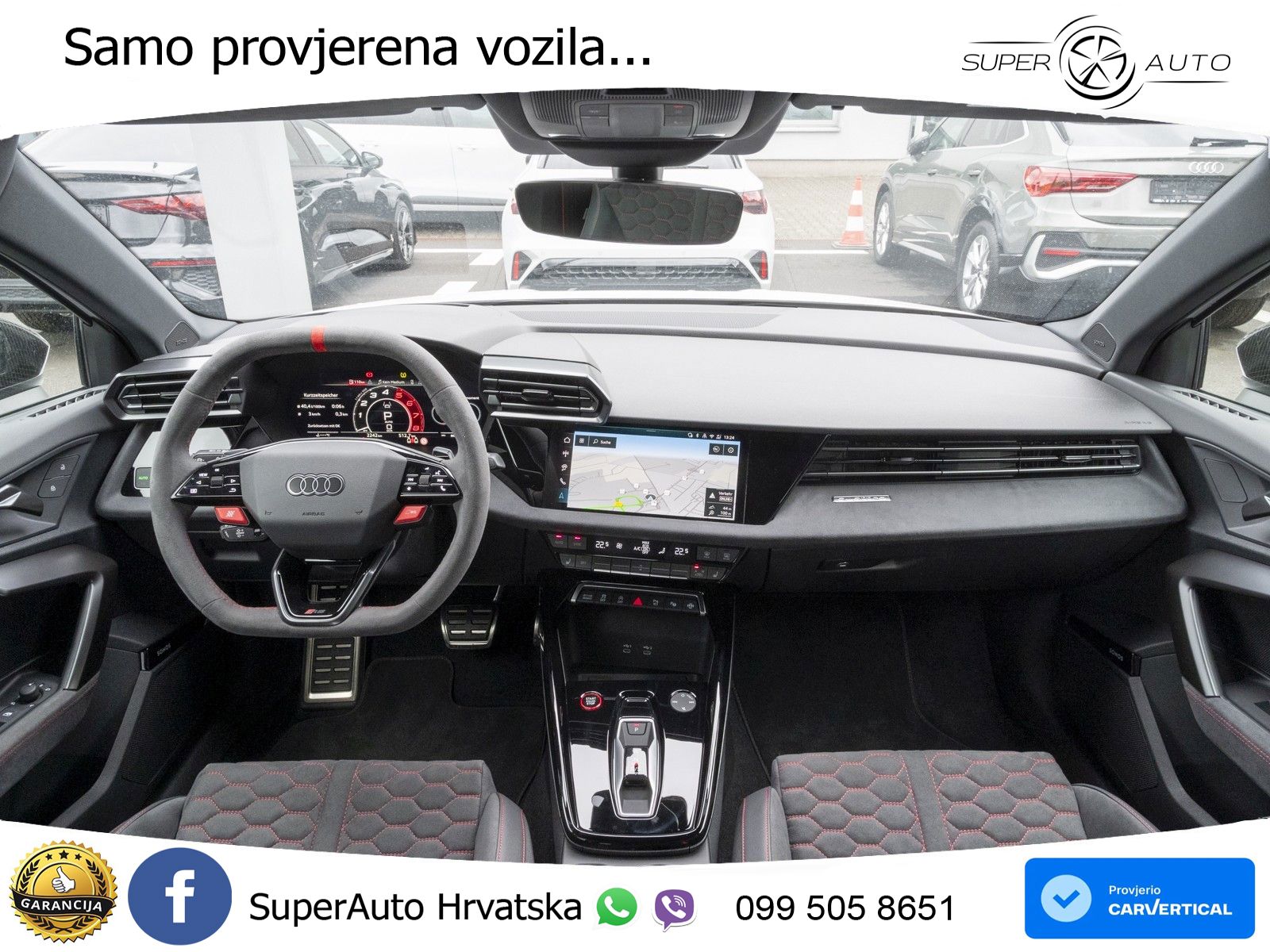 Audi RS3 Sportback 2.5 TFSI (400 KS) quattro S tronic LED+GR SJED+ACC