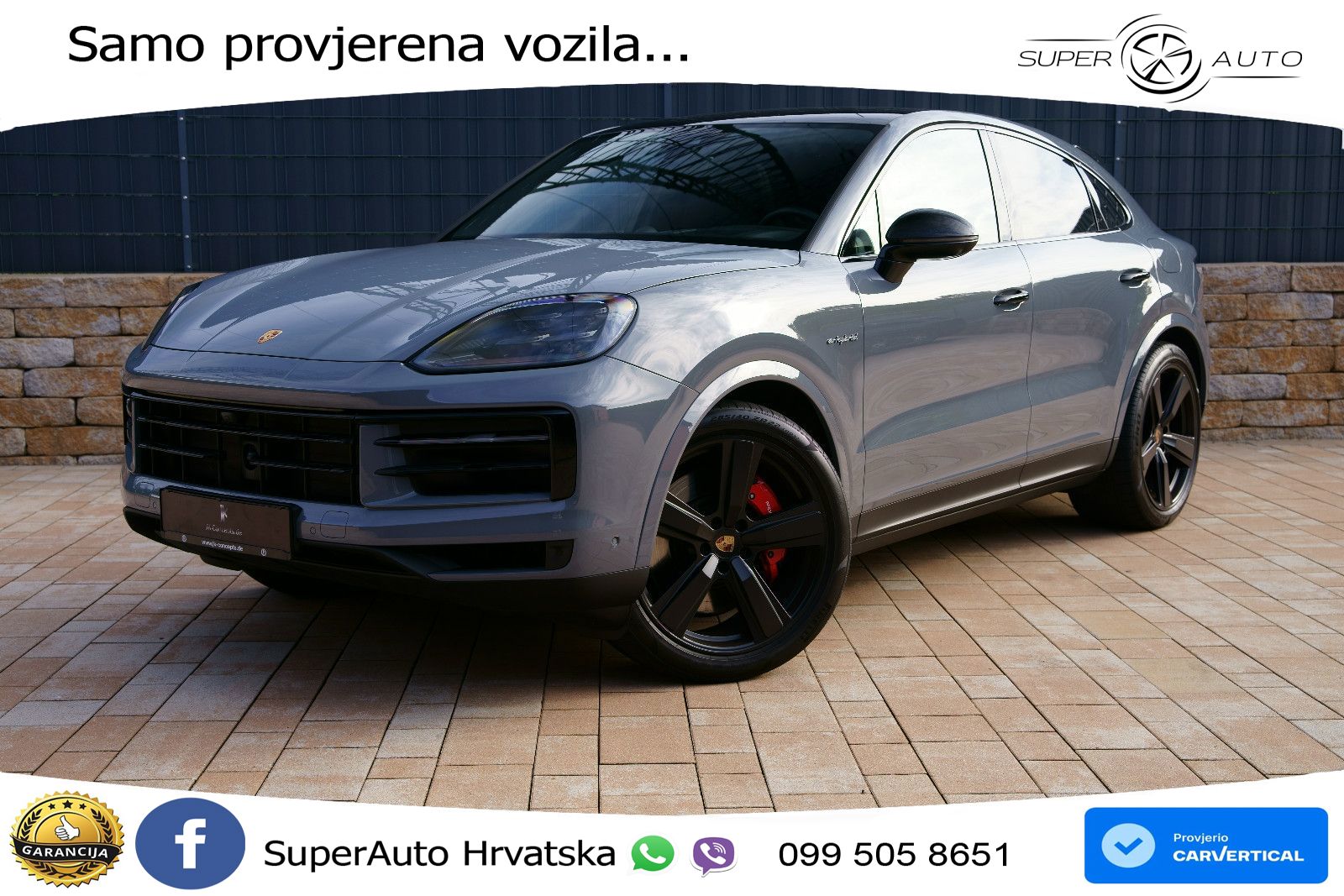 Porsche Cayenne Coupe S 3.0 V6 (519 KS) E-Hybrid Tiptronic S