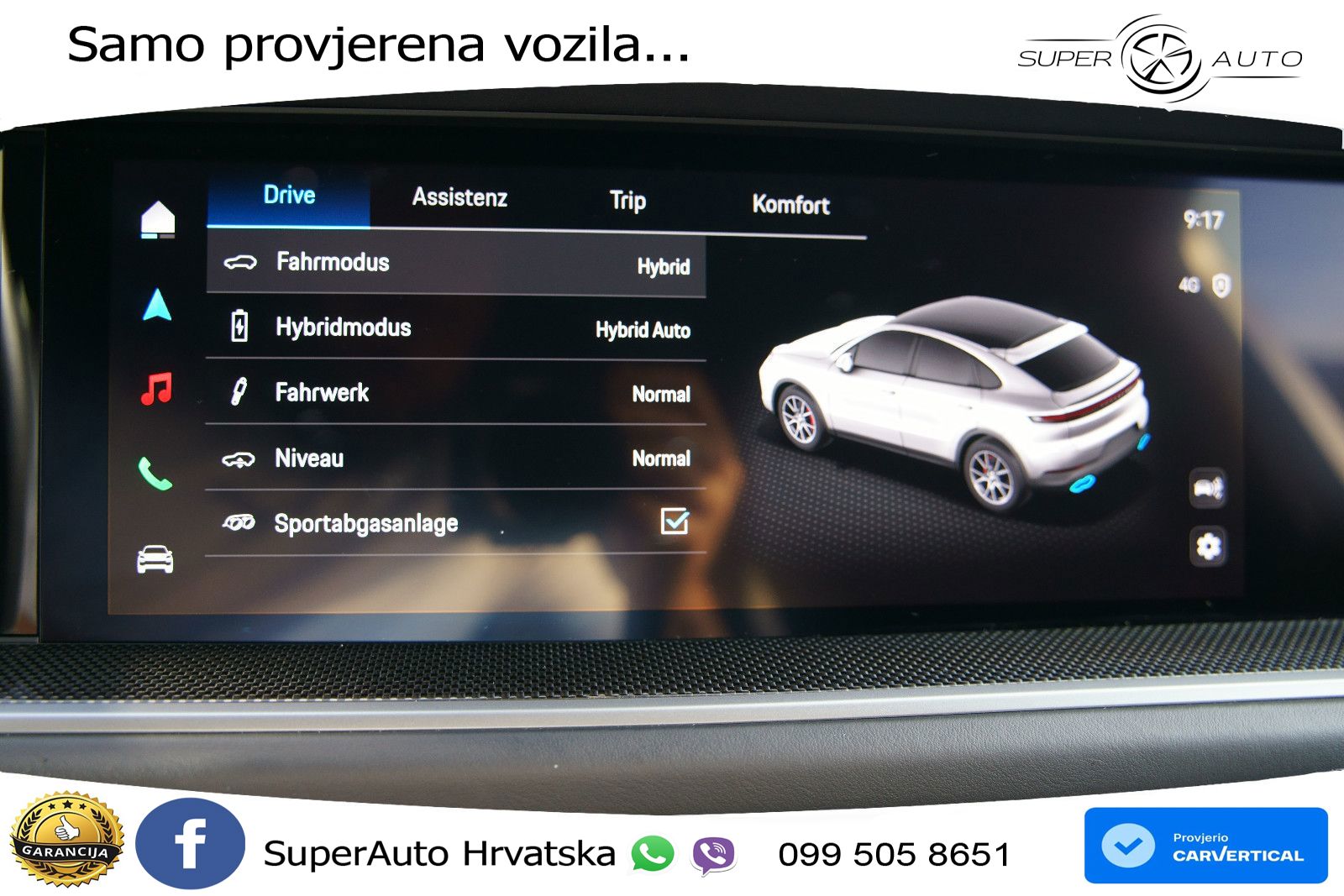 Porsche Cayenne Coupe S 3.0 V6 (519 KS) E-Hybrid Tiptronic S
