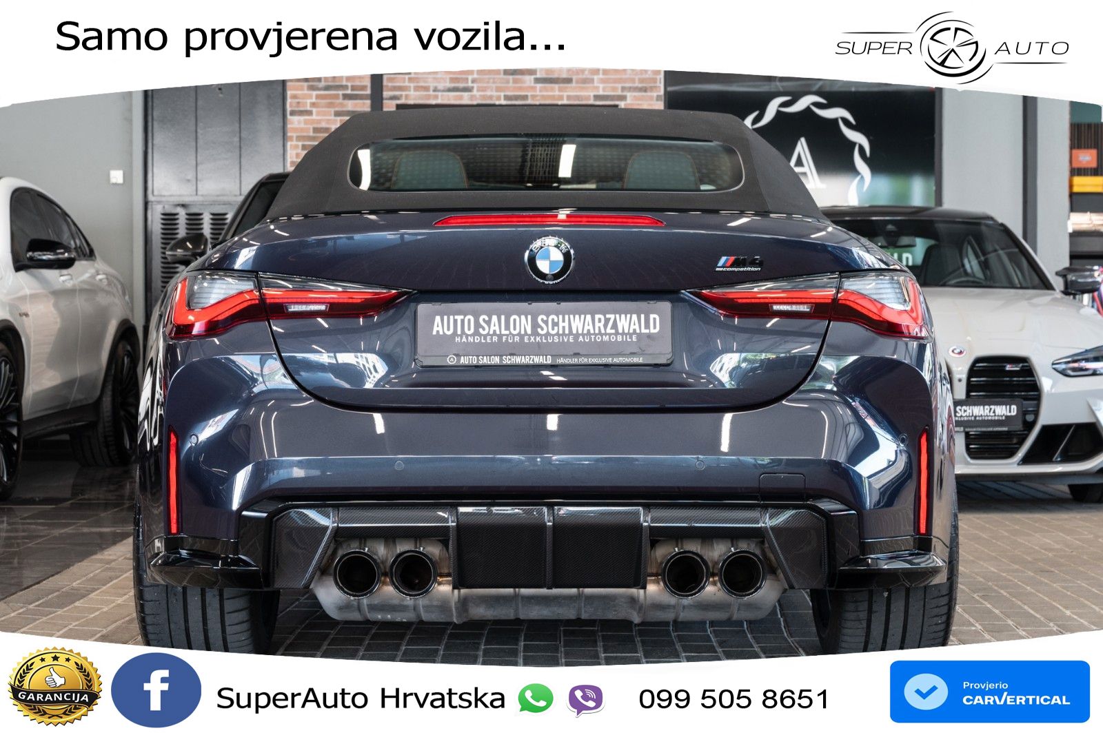 BMW M4 Convertible Competition 3.0 (510 KS) xDrive Steptronic