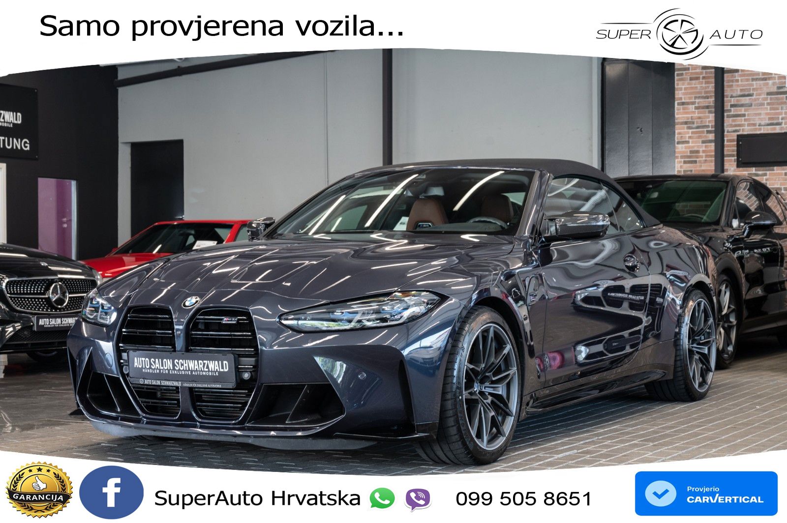 BMW M4 Convertible Competition 3.0 (510 KS) xDrive Steptronic