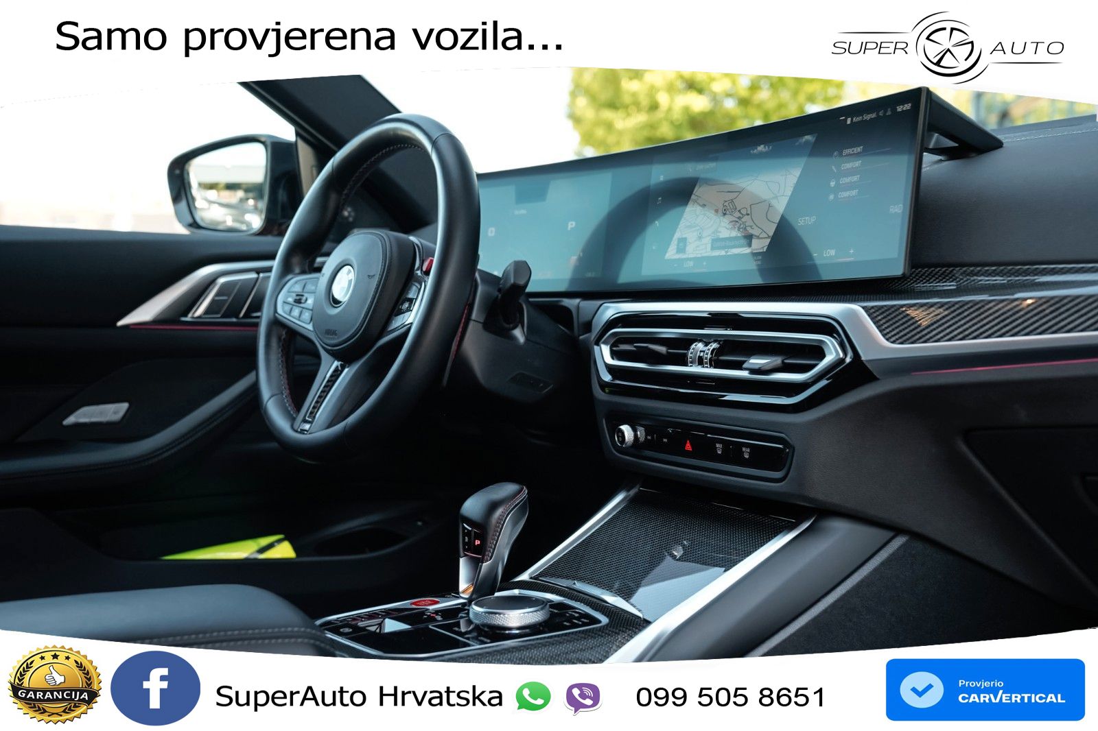 BMW M4 Competition 3.0 (510 KS) Steptronic LED+GR SJED+ACC