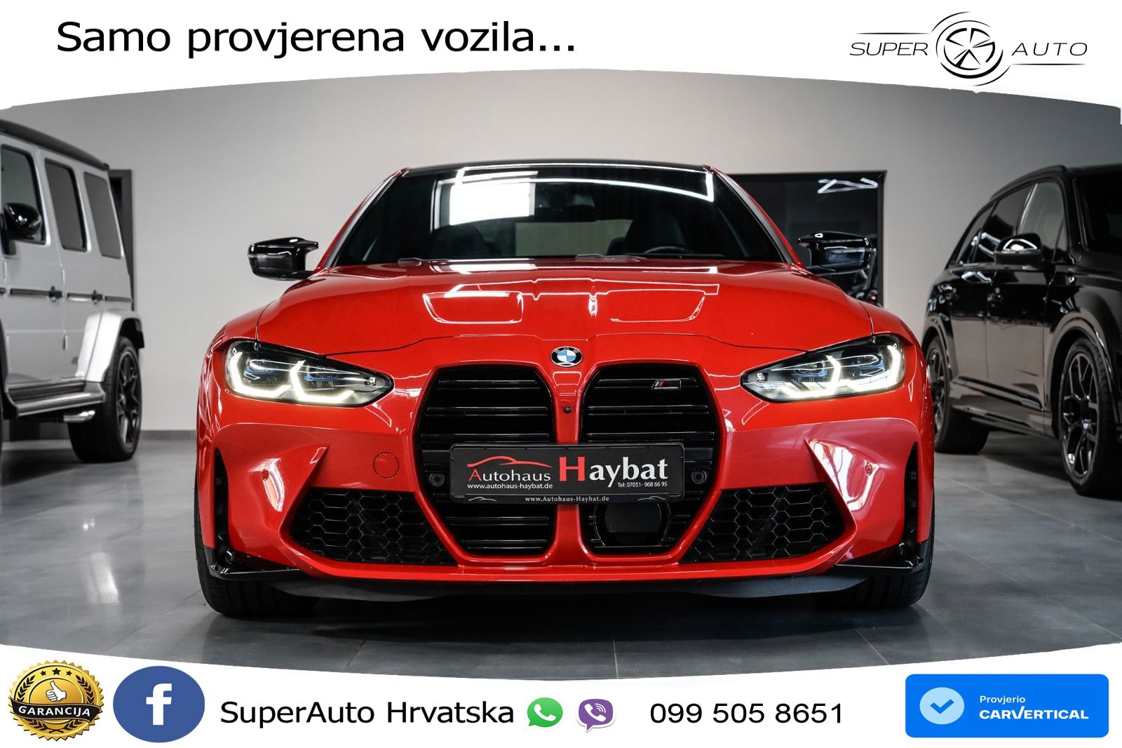 BMW M4 Competition 3.0 (510 KS) Steptronic LED+GR SJED+ACC