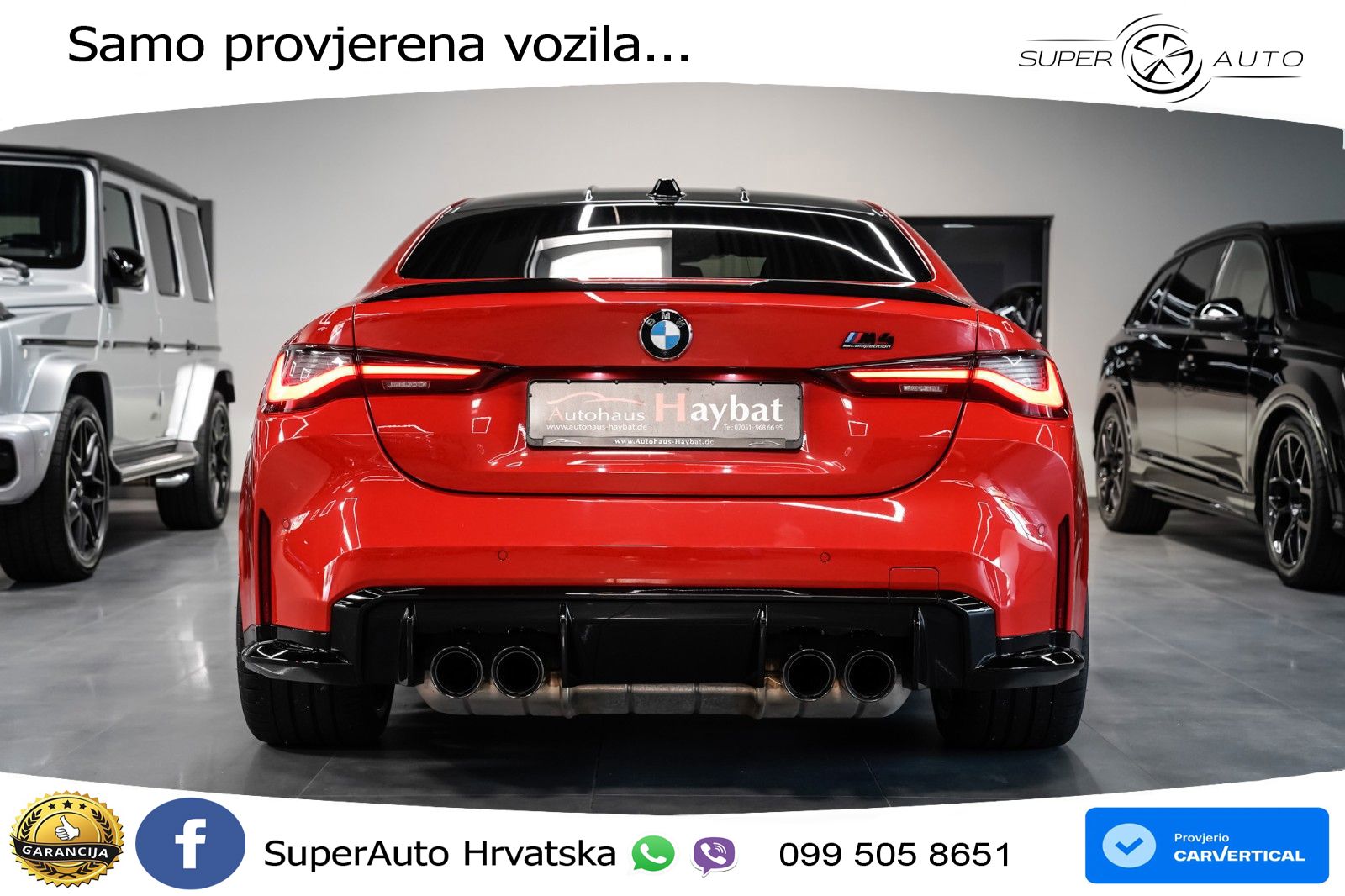 BMW M4 Competition 3.0 (510 KS) Steptronic LED+GR SJED+ACC