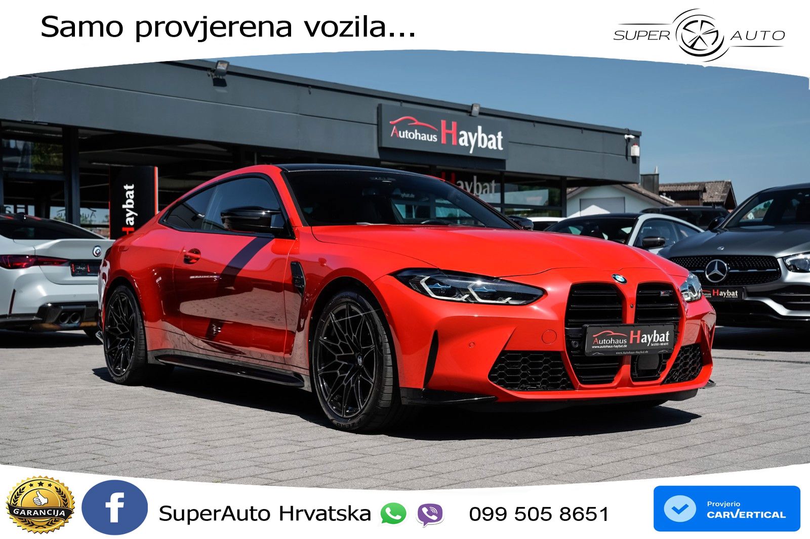 BMW M4 Competition 3.0 (510 KS) Steptronic LED+GR SJED+ACC