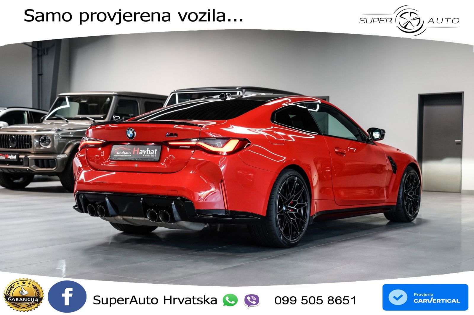 BMW M4 Competition 3.0 (510 KS) Steptronic LED+GR SJED+ACC