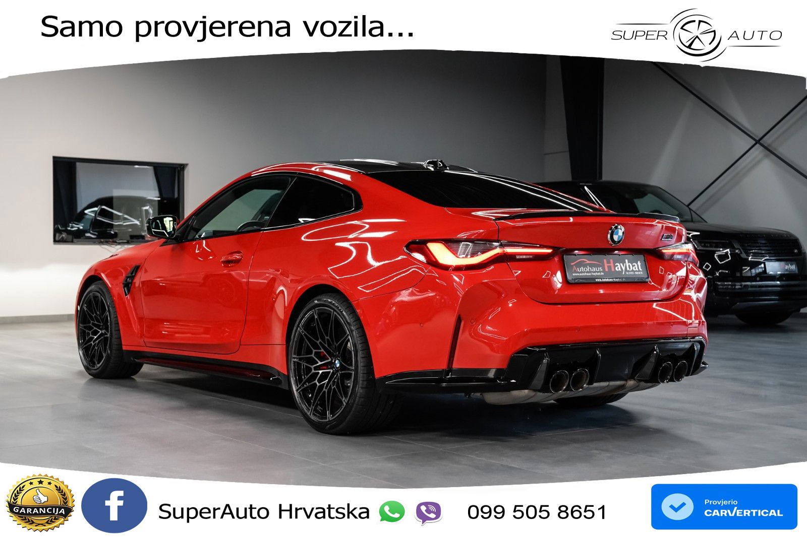 BMW M4 Competition 3.0 (510 KS) Steptronic LED+GR SJED+ACC