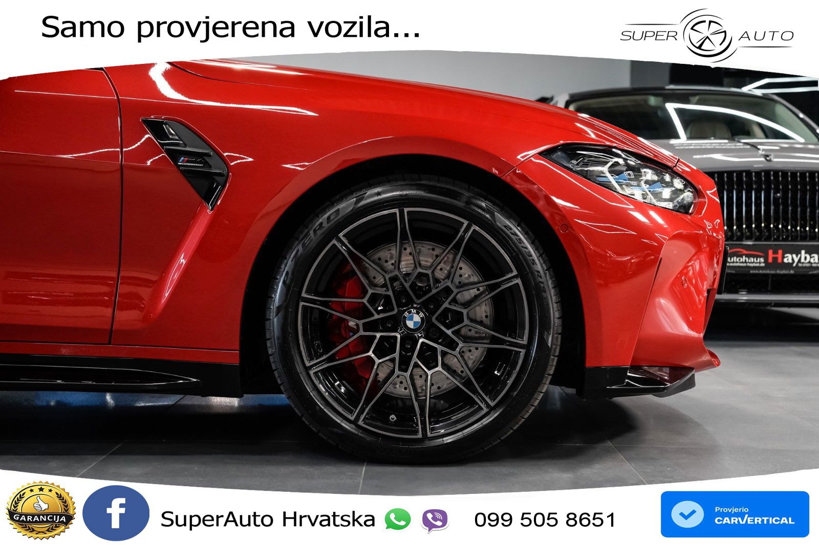 BMW M4 Competition 3.0 (510 KS) Steptronic LED+GR SJED+ACC