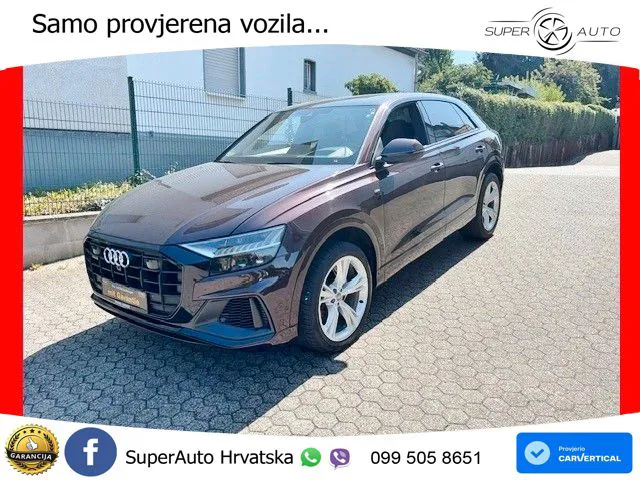 Audi Q8 50 TDI V6 (286 KS) quattro Tiptronic S line LED+GR SJED+ACC