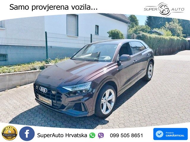 Audi Q8 50 TDI V6 (286 KS) quattro Tiptronic S line LED+GR SJED+ACC
